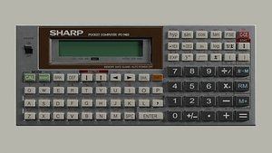 3D model Sharp PC-1403