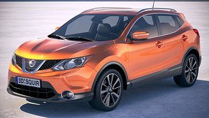 nissan rogue sport 3D model
