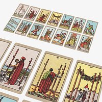 Rider Waite Suit of Wands Tarot Cards