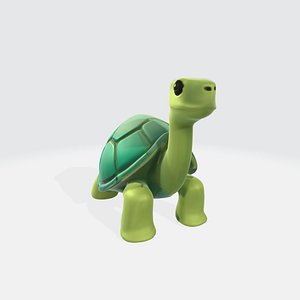 Charming Turtle 3D