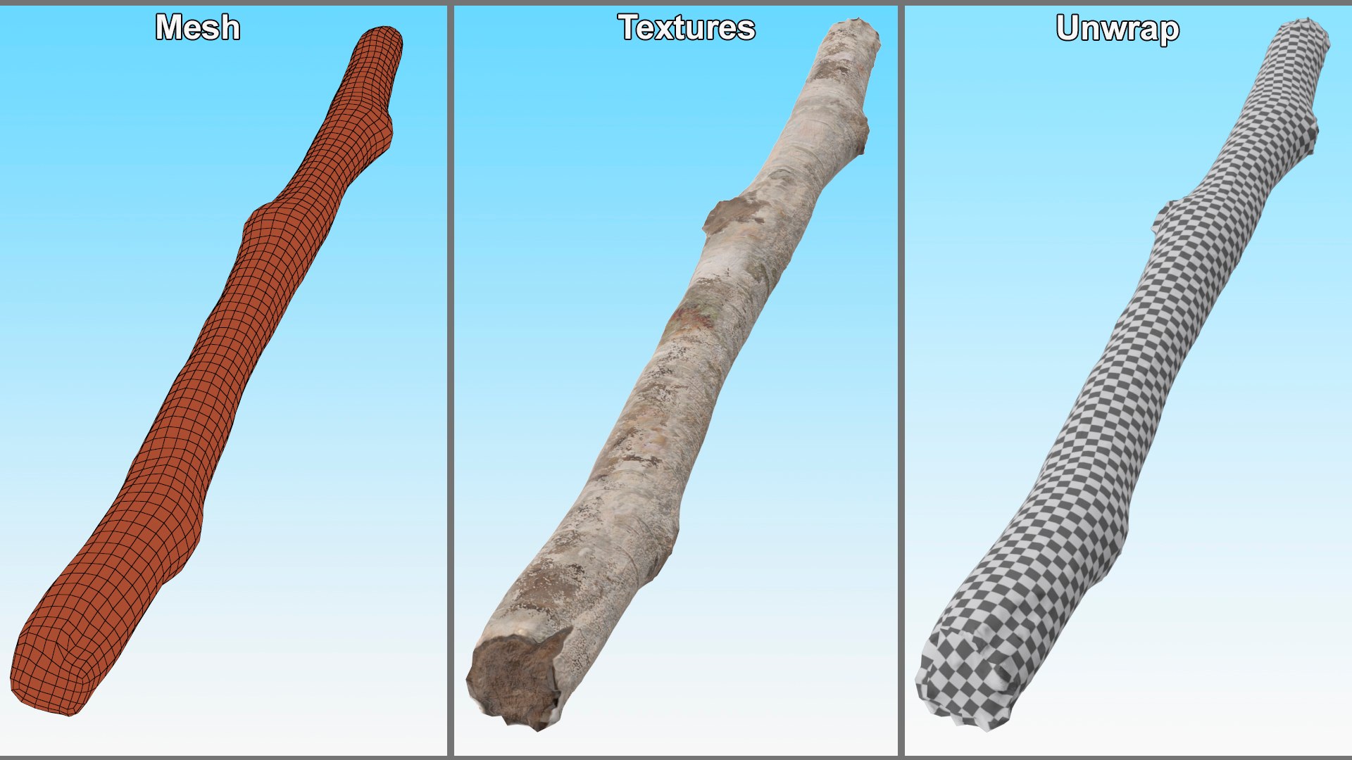 Branches Collection 5 3D Model - TurboSquid 2146104