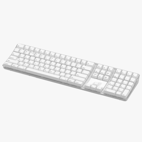 3d model of apple wireless keyboard 3