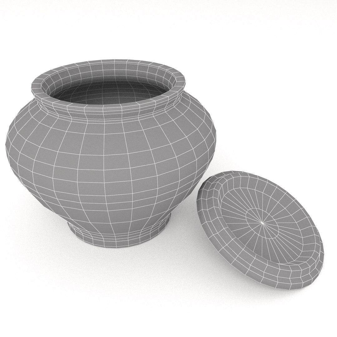 Pot 1 Model - TurboSquid 1262423