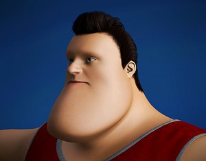 3D toon guy