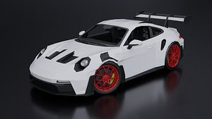 Porsche 911 GT3 RS 2023 3D