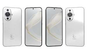 Huawei Nova 11 White 3D