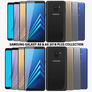 3D realistic samsung galaxy a8