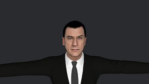 3D model Van Damme Kickboxer  Hyper Realistic Full Body Fully Rigged 3D Character