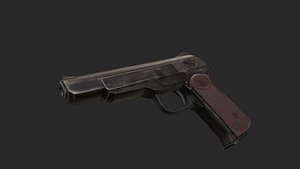 3D APS-Stechkin Automatic Pistol model
