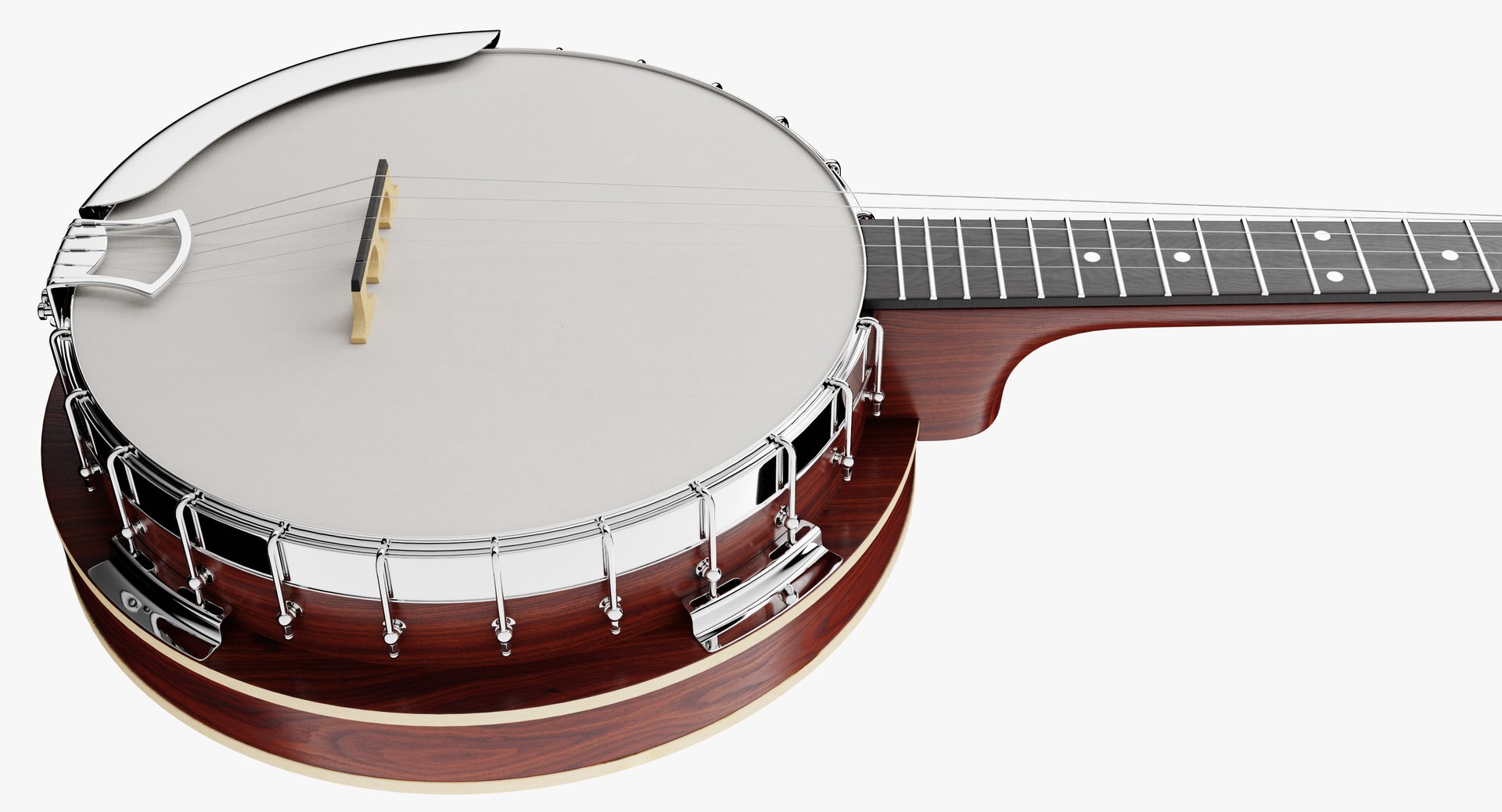 3D Banjo Instrument Music - TurboSquid 1596094