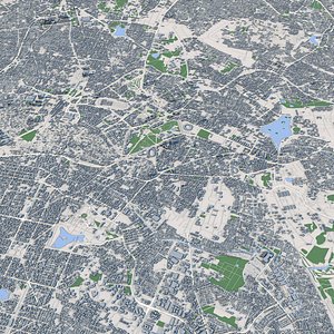 3D model Bengaluru City India