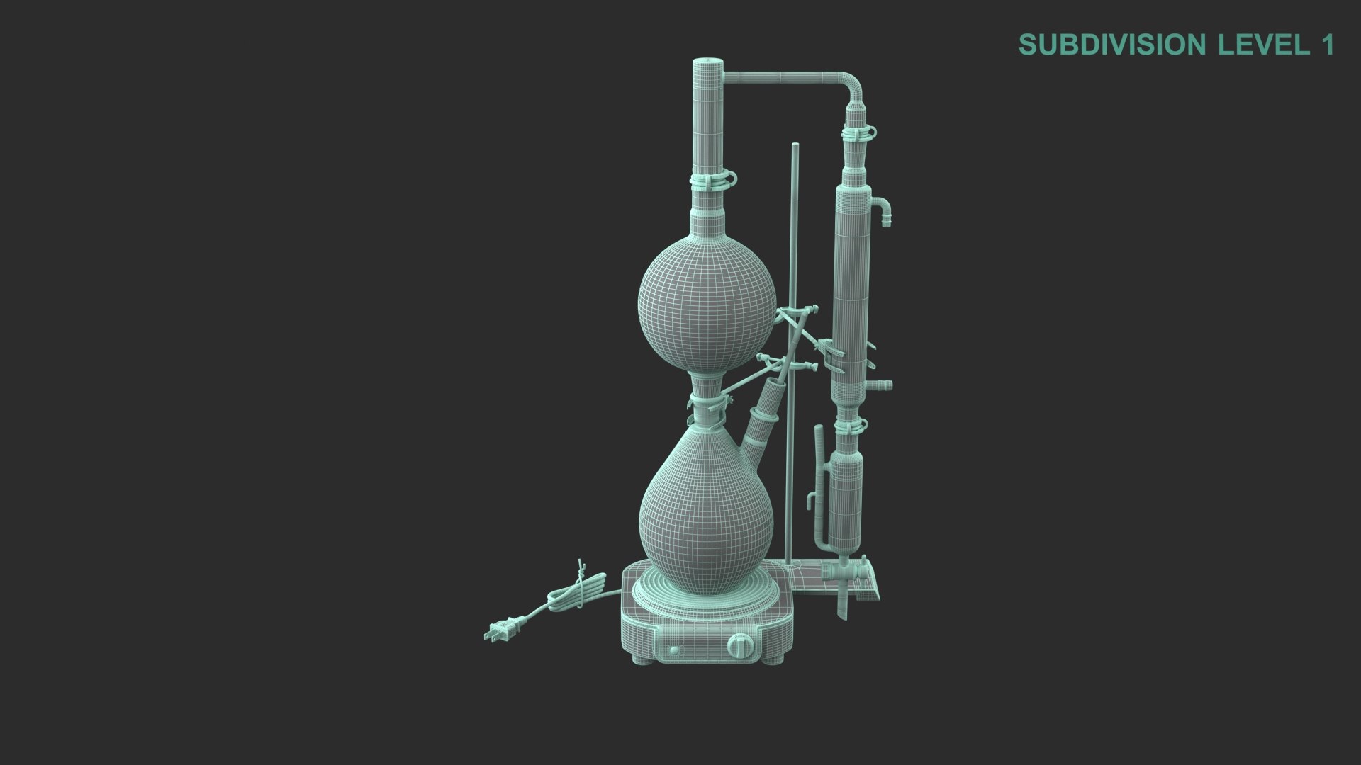 Distillation Kit 3D model https://p.turbosquid.com/ts-thumb/jx/CwJfQY/SB/wireframe0005/jpg/1639936959/1920x1080/fit_q87/b437305b42013480e5c375a61616887257d31f51/wireframe0005.jpg
