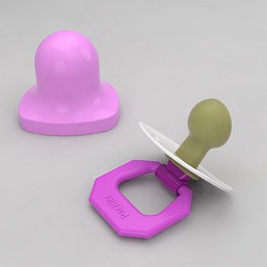 pacifier modeled 3ds