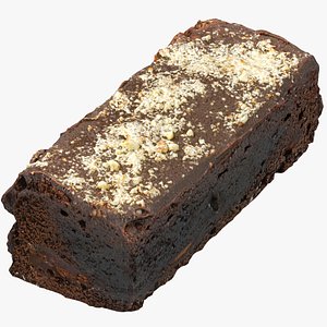 Brownie Cake 01 3D