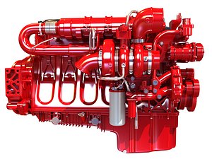 Heavy-Duty Truck Engine