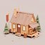 3D Lowpoly Shack 02