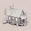 3D Lowpoly Shack 02