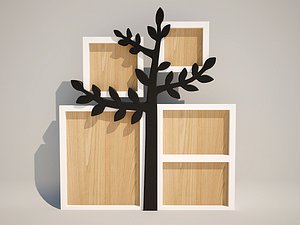 Frame with tree