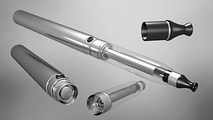3d vapour electronic cigarette model