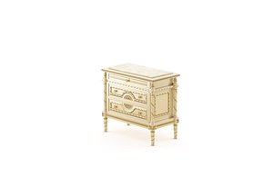 3D 14215 Night Table by Modenese Gastone