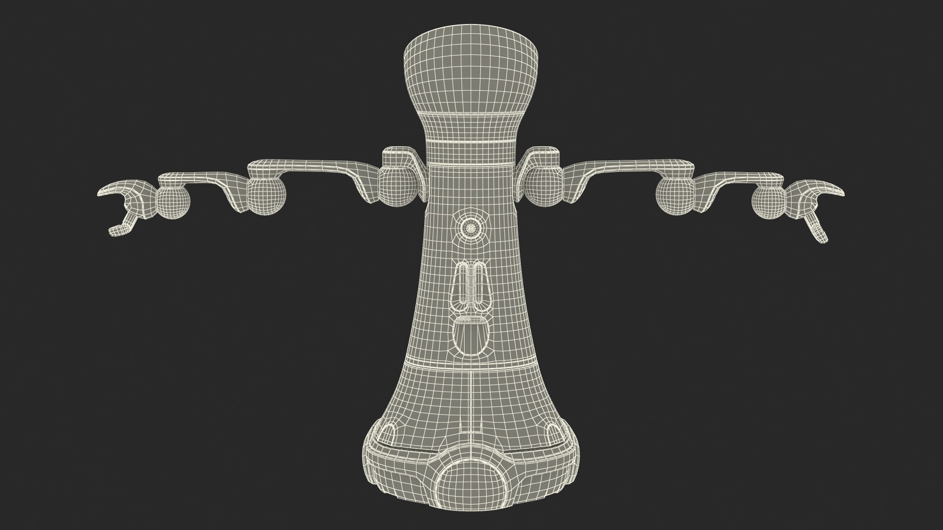 3D modular service robot rigged - TurboSquid 1604196