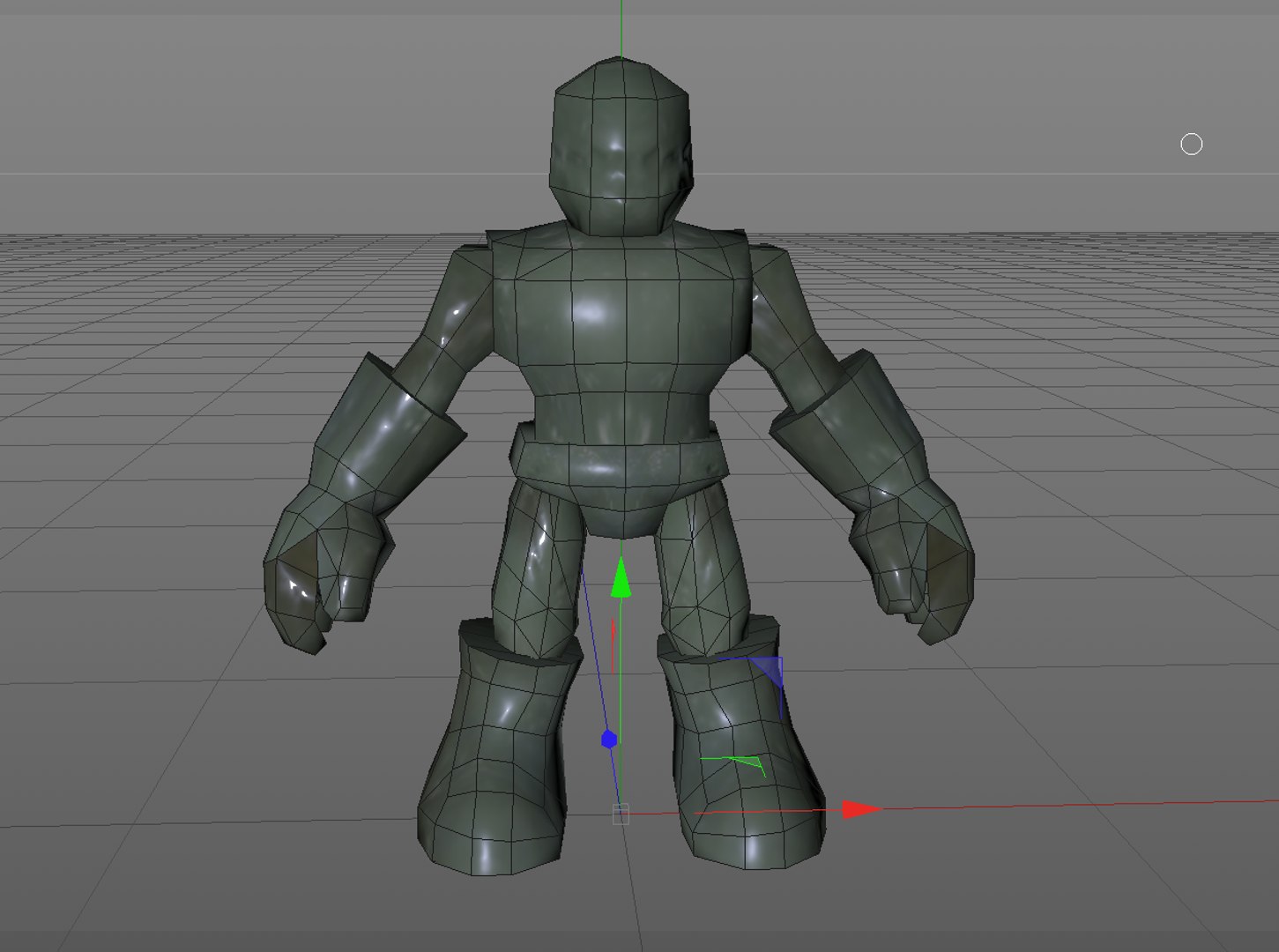 3d Rigged Humanoid Model