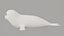 Rigged Cartoon Seal 3D model