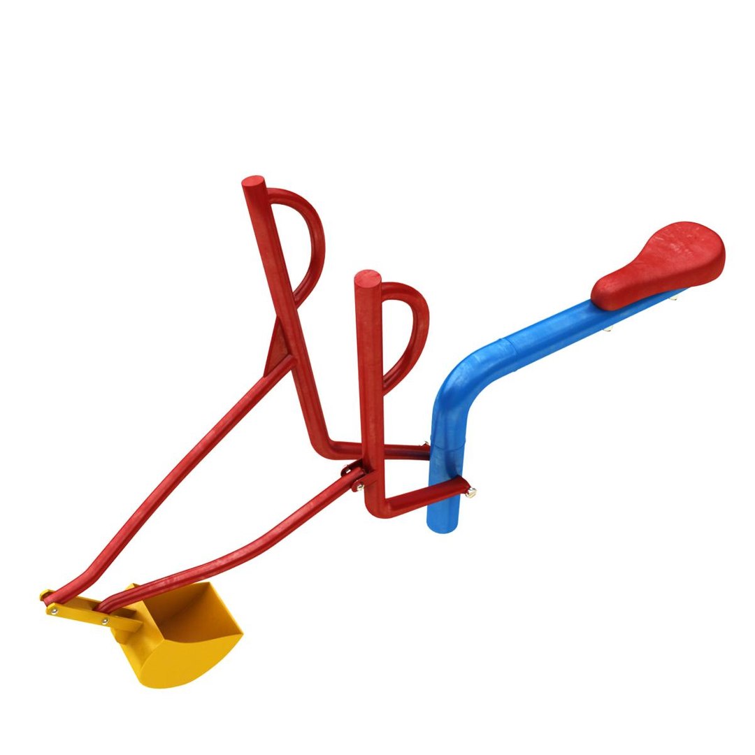 3d sand digger dig model