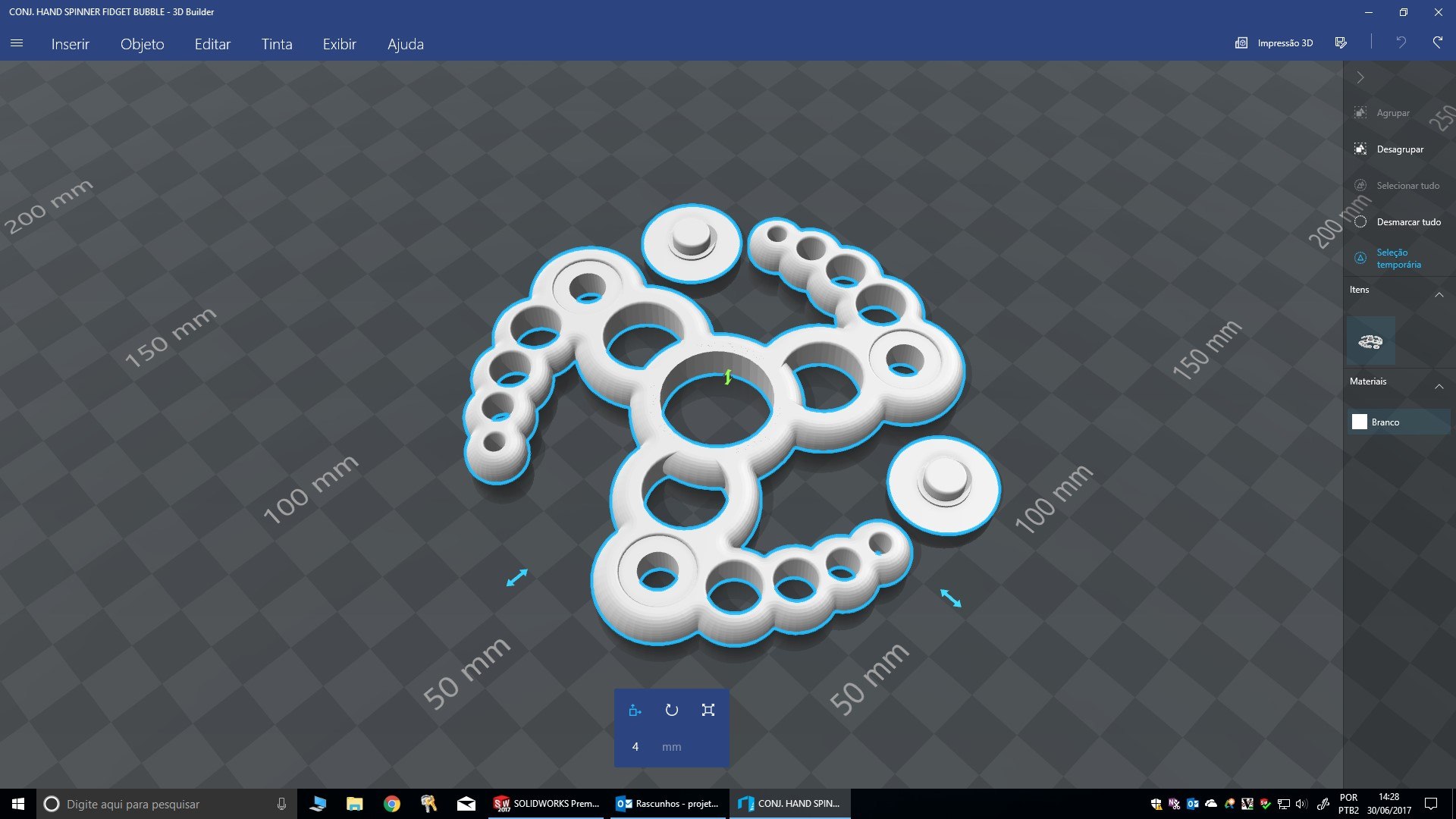 Free 3D Hand Spinner Fidget Model - TurboSquid 1179197