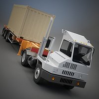 Yard Tractor & Shipping Container II