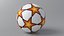 3D Soccer Ball Stars Shifted