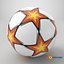 3D Soccer Ball Stars Shifted