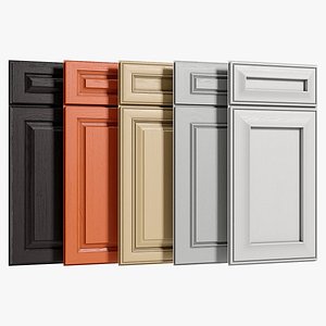 3D Cabinet Doors Set 2