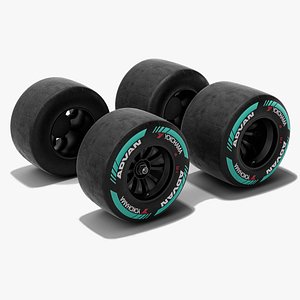 3D Super Formula Wheels Season 2023 model