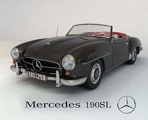 Mercedes 190SL cabriolet