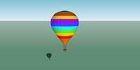 Hot air ballon