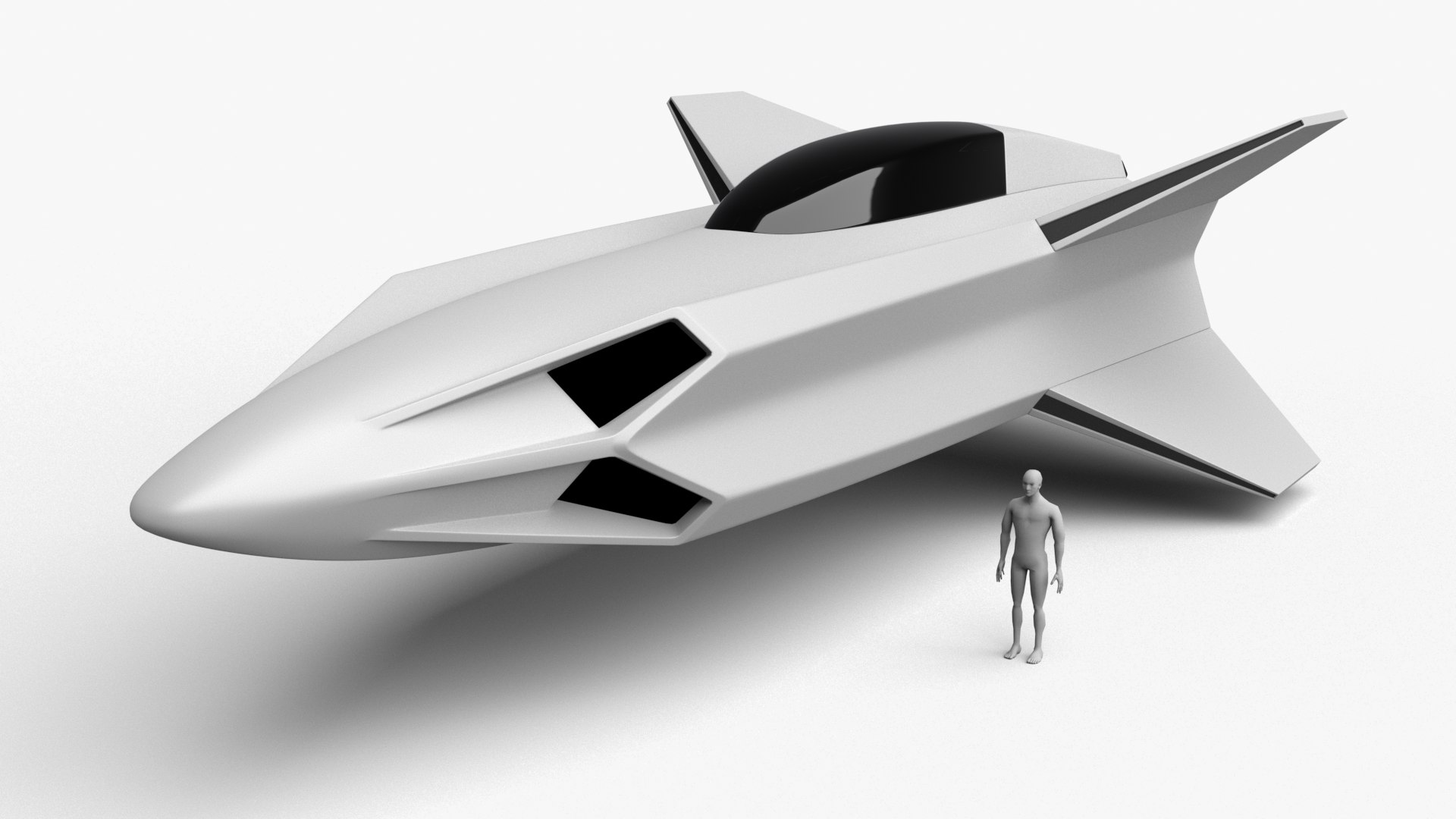 Racing Spaceship Regulus3d模型 Turbosquid 2061428