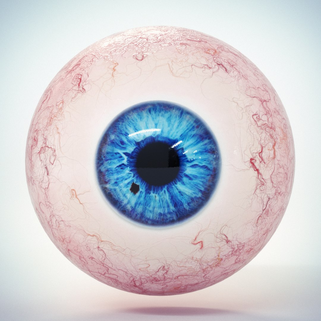 3D eye blue model - TurboSquid 1426075