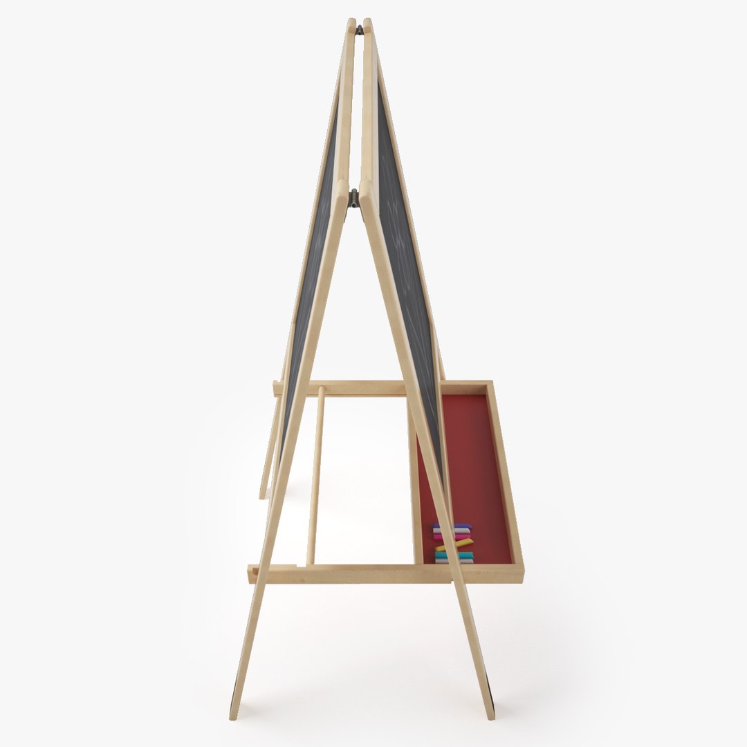 3d Model Ikea Mala Easel