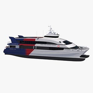 catamaran passenger ferry - model