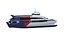 catamaran passenger ferry - model