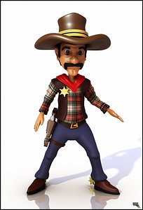 Cowboy Cartoon