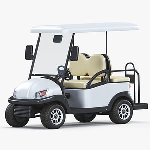 electric golf car excar 3D