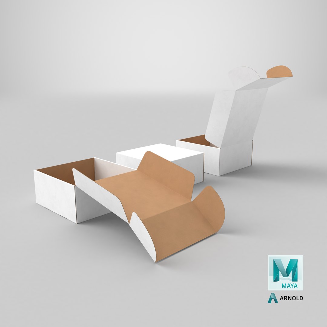 Mailer Box - Medium White model https://p.turbosquid.com/ts-thumb/jy/7o0vEU/C9/stemcell_maya_arnold_render/png/1776906650/1920x1080/fit_q87/0796c300d365ce8647332823df444ffbf87a01b5/stemcell_maya_arnold_render.jpg