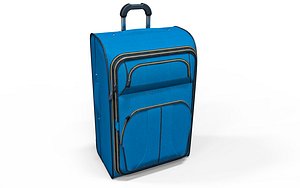 hand suitcase travel 3D