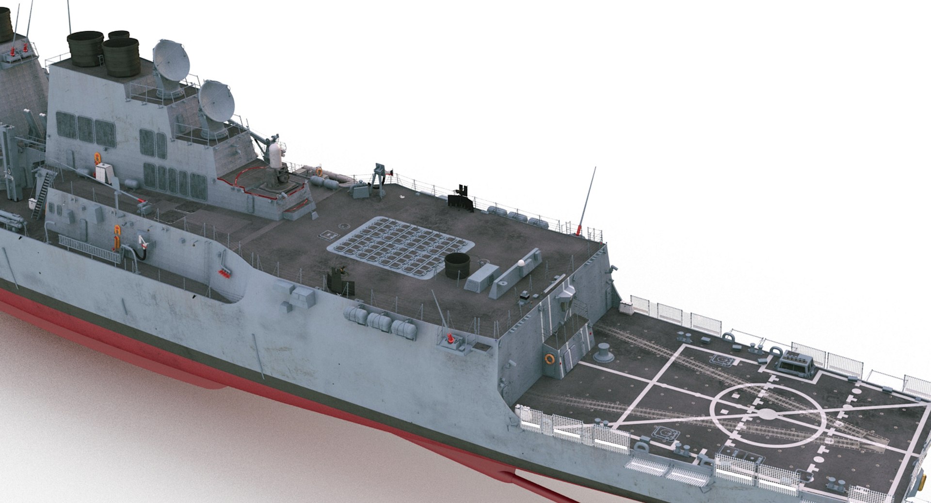 Uss Bulkeley Ddg 3D Model - TurboSquid 1350009