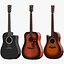 Guitare acoustique PBR tous types de corps