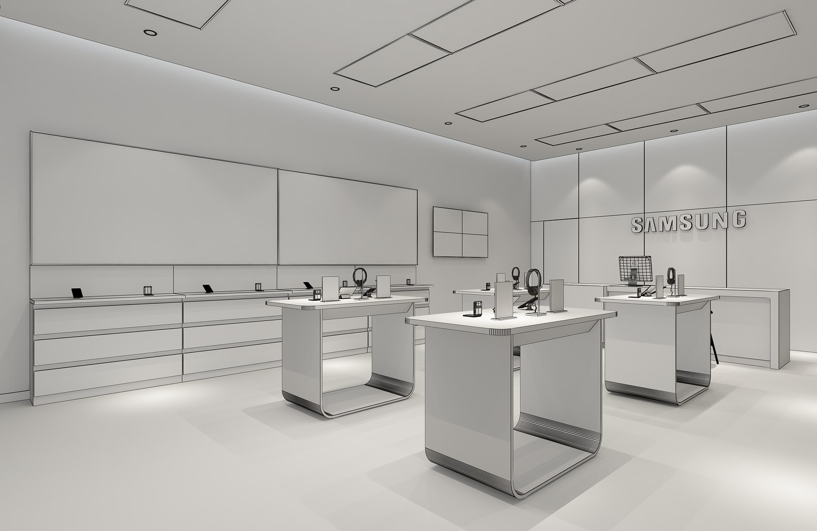 Mobile Phone Store 01 3D Model - TurboSquid 1966803