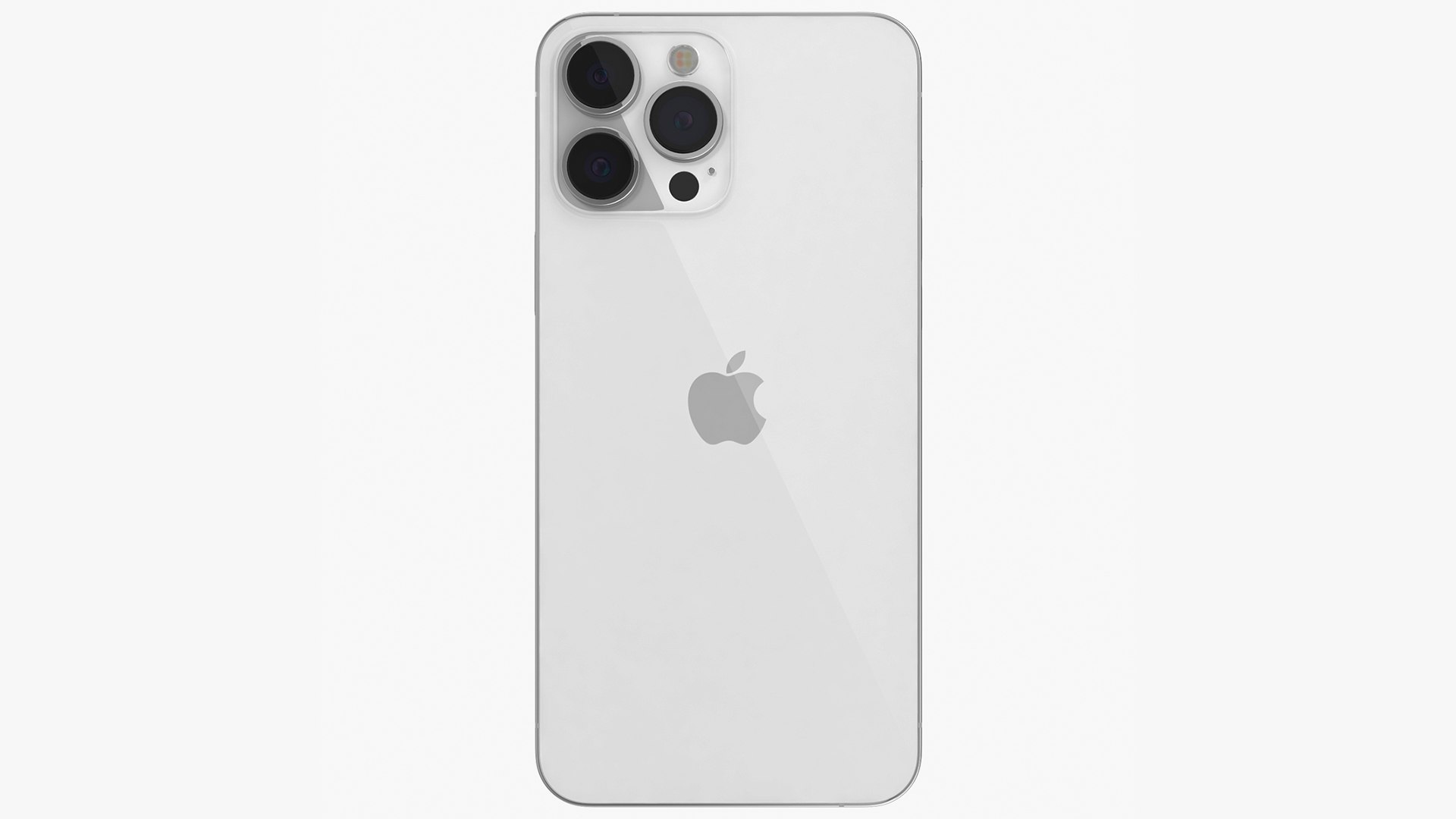iPhone 13 Pro Max Silver 3D model preview