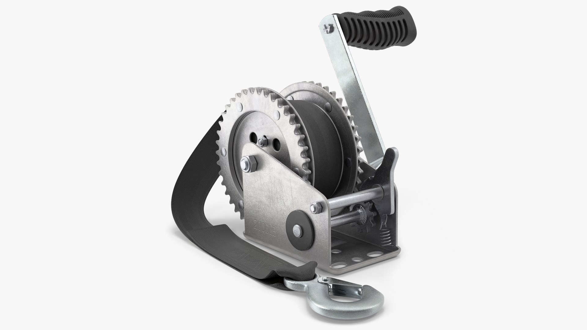Boat Winch 3D model preview
